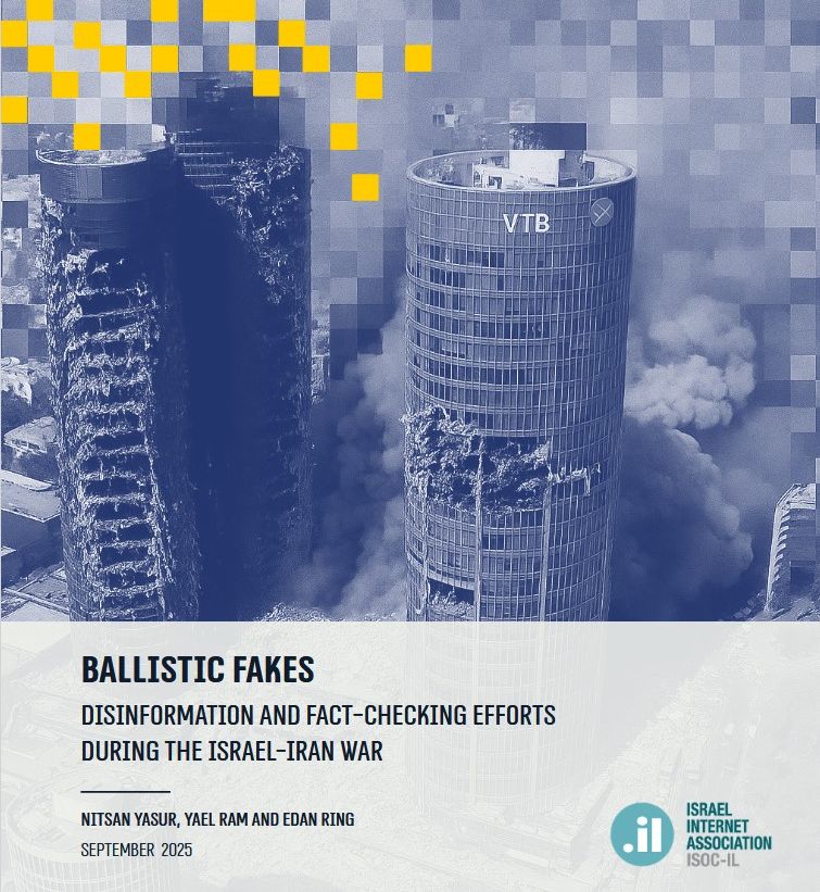Ballistic Fakes: Disinformation and Fact-Checking Efforts during the Israel–Iran War